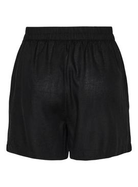 Shorts Pieces Pia preto para mulher