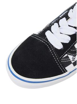 Sapatilhas Old Skool Logo preto para menino e menina