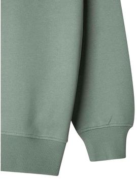 Moletom Pepe Jeans Luke verde para menino