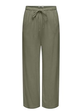 Calça Only Siesta verde para mulher
