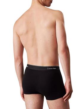 Pack de cuecas Calvin Klein Jeans preto para homem