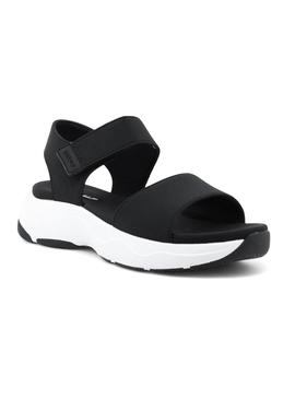 Sandálias Ecoalf Carla preto para mulher.