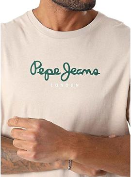 T-Shirt Pepe Jeans Eggo Azul Marinho para Homem