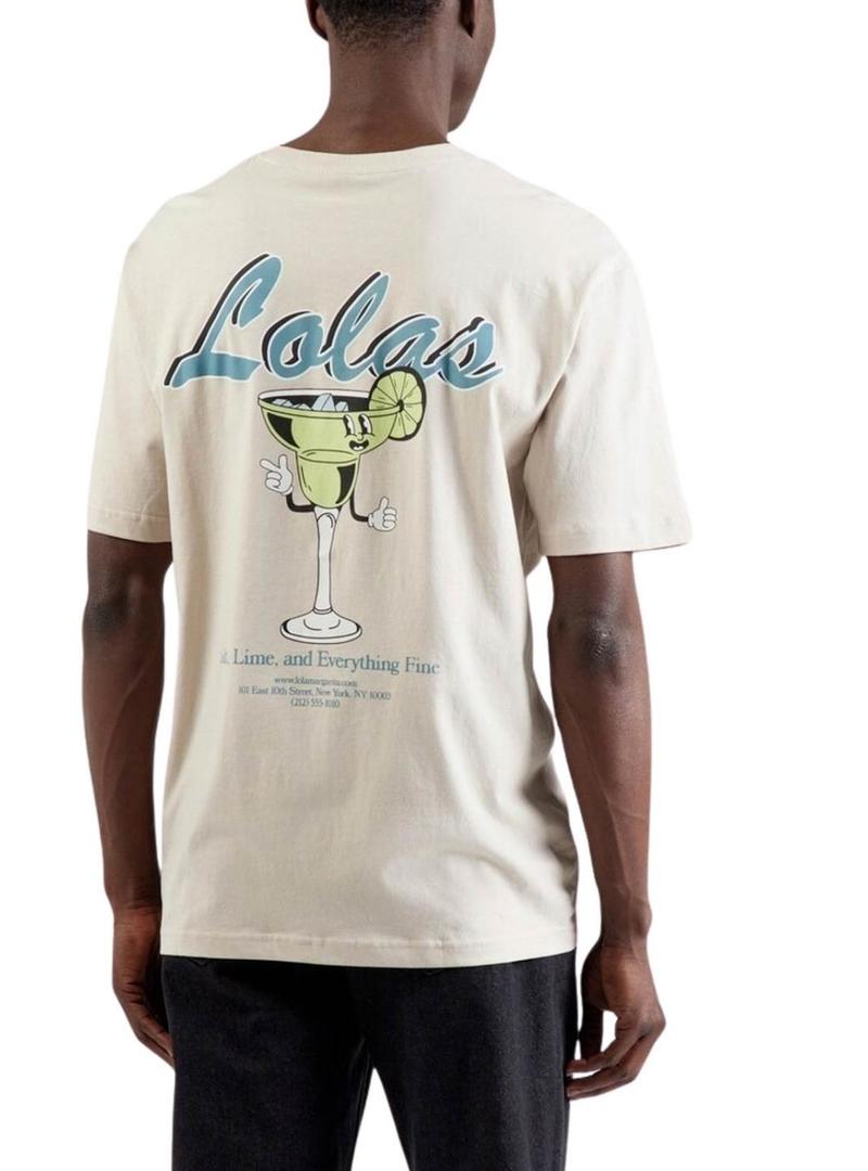 Camisa Only and Sons Keane bege para homem