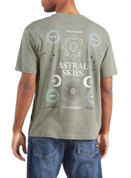 Camiseta Only and Sons Keane verde para homem.