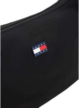 Bolsa Tommy Jeans Urban Large preta para mulher