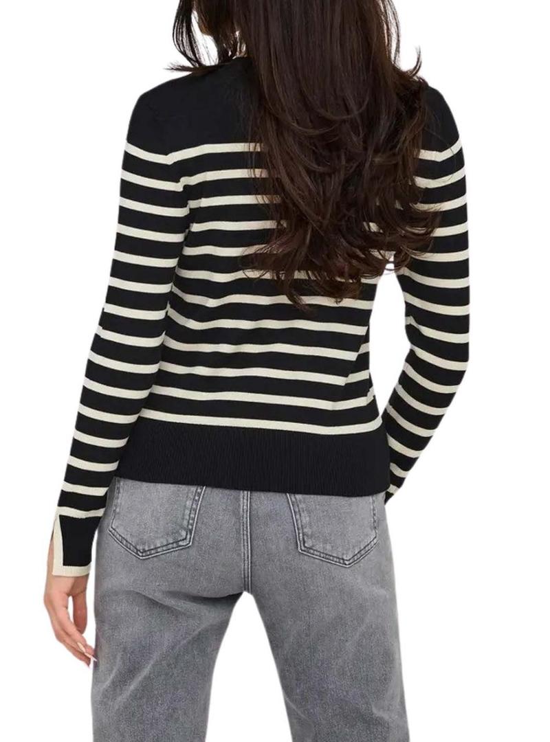 Camisola apenas Kalana preta para mulher.