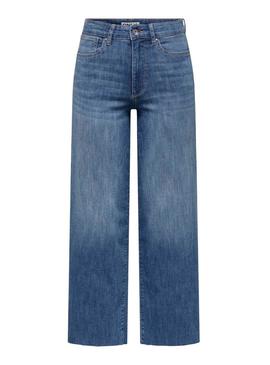 Calça de ganga Only Ann-Madison azul para mulher