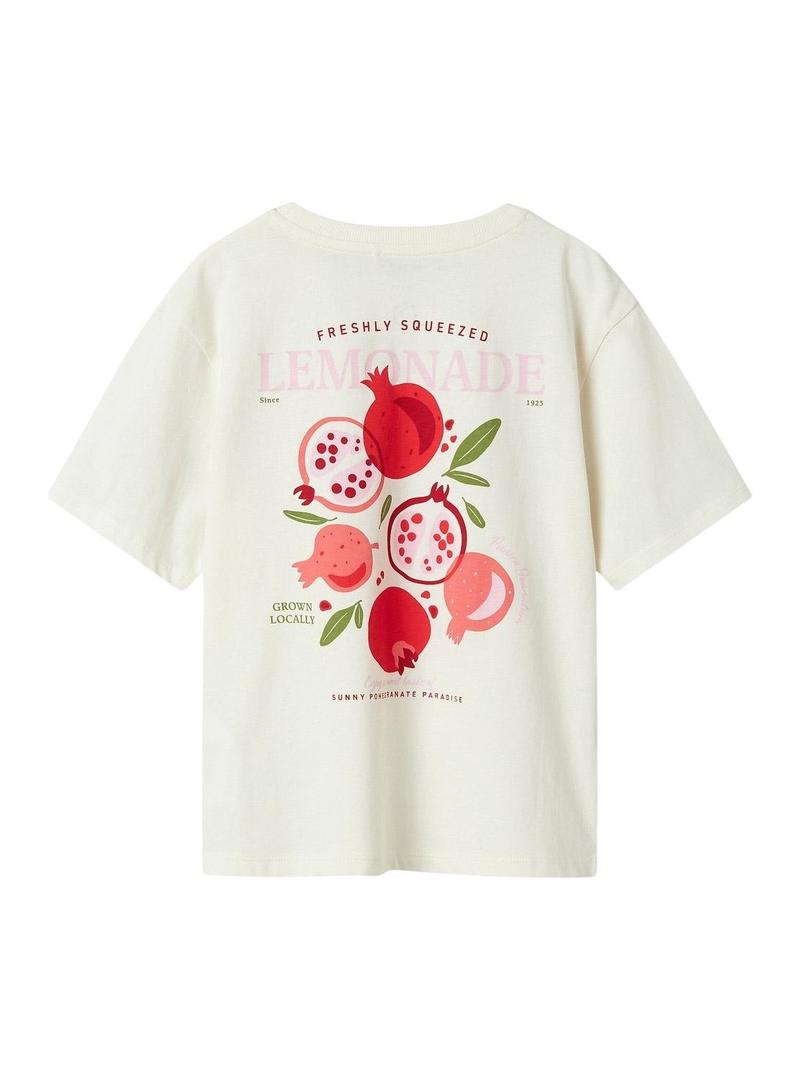 Camisola Name It Kassandra bege para menina