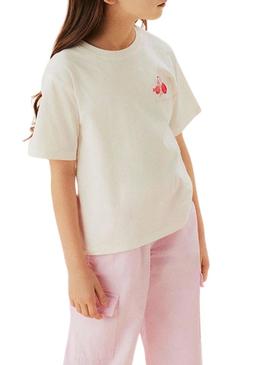 Camisola Name It Kassandra bege para menina