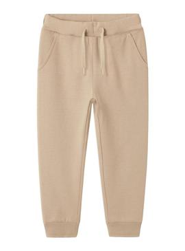 Calça Name It Seli bege para menino e menina