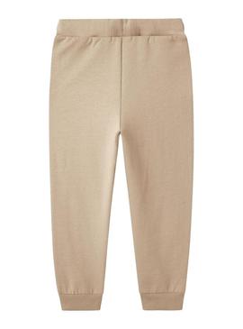 Calça Name It Seli bege para menino e menina