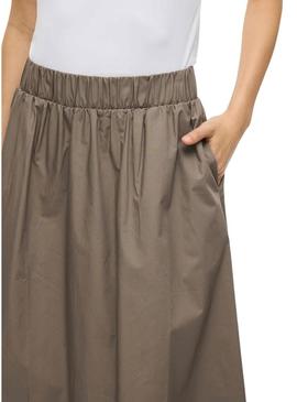 Saia Vila Sophie tostada para mulher.