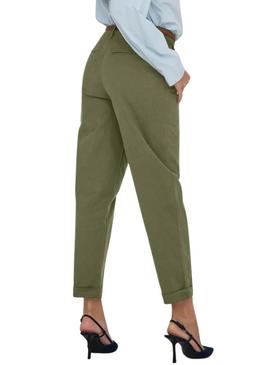 Calça Only Sax verde para mulher