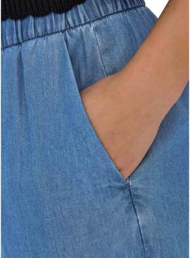 Bermudas Only Bea denim para mulher.