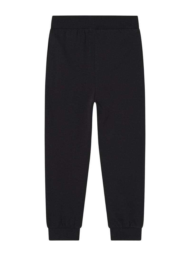 Jogger Nome It Vian preto para menino.