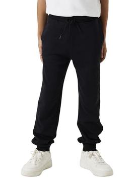 Jogger Nome It Vian preto para menino.