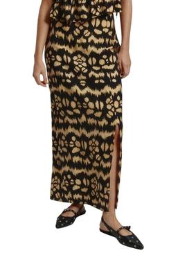 Saia Only Zeven estampada floral para mulher.