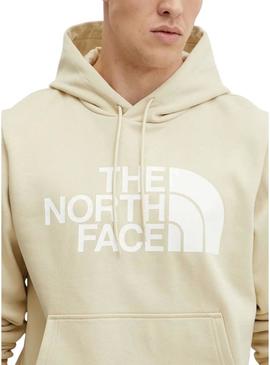Blusa com capuz The North Face Easy Hoodie bege para homem