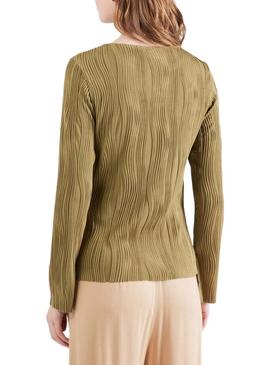 Top Vila Vinira verde para mulher