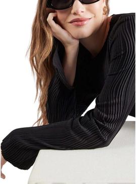 Top preto Vila Vinira para mulher