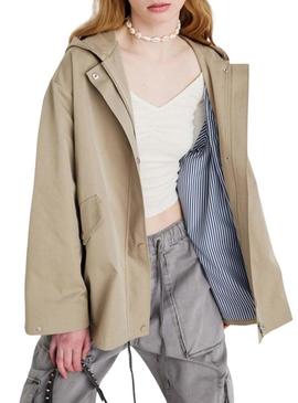 Jaqueta Only Lisa beige para mulher