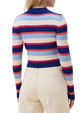 Camiseta Polo Only Karol Marino para mulher.