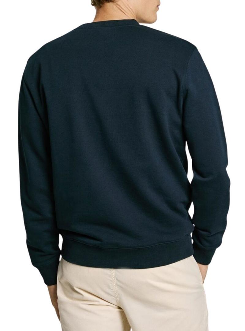 Moletom Pepe Jeans Duke azul marinho para homem