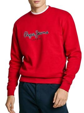 Moletom Pepe Jeans Duke vermelho para homem
