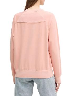 Blusa de moletom Pepe Jeans Lupita rosa para mulher