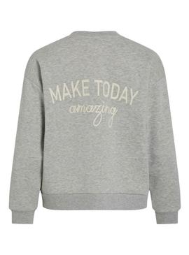 Jaqueta bomber cinza para mulher da marca Vila Vimarin.