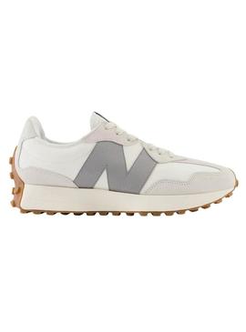 Sapatilhas New Balance 327 branco e azul para mulher