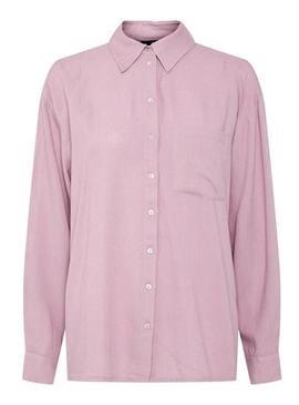 Camisa Pieces Pia rosa para mujer - Camisa Pieces Pia rosa para mulher.