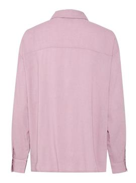 Camisa Pieces Pia rosa para mujer - Camisa Pieces Pia rosa para mulher.