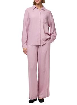 Camisa Pieces Pia rosa para mujer - Camisa Pieces Pia rosa para mulher.