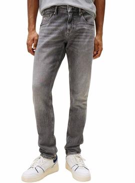 Calça jeans Tommy Jeans Scanton cinza para homem
