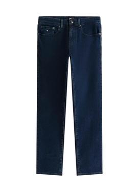 Calça jeans Tommy Jeans Scanton azul para homem.