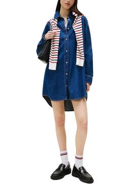 Vestido de ganga Tommy Jeans para mulher