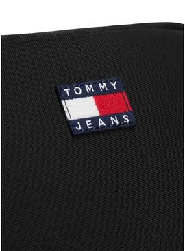 Bolsa Tommy Jeans Essential Daily Crossover azul marino para mujer.