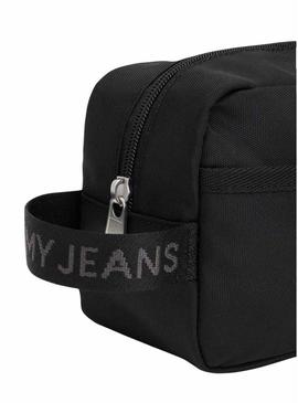 Necessaire Tommy Jeans Essential Daily preta para homens e mulheres