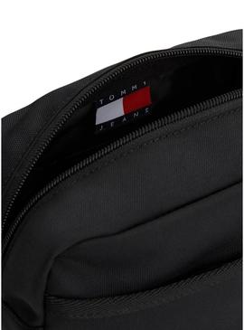 Necessaire Tommy Jeans Essential Daily preta para homens e mulheres