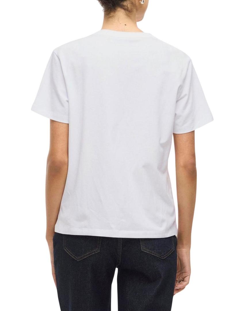 Camisa Only Nora branca para mulher.