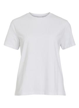 Camisa Only Nora branca para mulher.