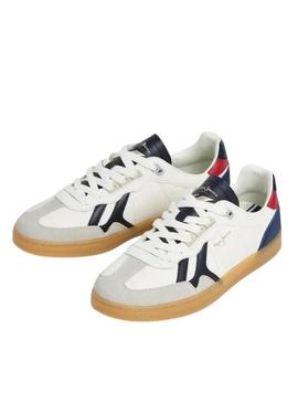 Sapatos Pepe Jeans de couro branco para homem
