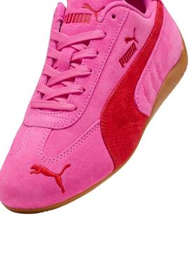 Sapatilhas Puma Speedcat OG fúcsia e vermelho para mulher.