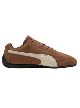 Sapatilhas Puma Speedcat OG marrom para mulher.