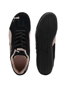 Sapatilhas Puma Speedcat OG preto e rosa para mulher.