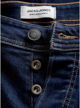 Calça de ganga Jack and Jones Glenn azul para homem