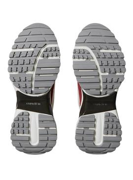 Ténis Calvin Klein Jeans Hike Runner branco para mulher.