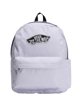Mochila Vans Old Skool roxa para mulher e homem.